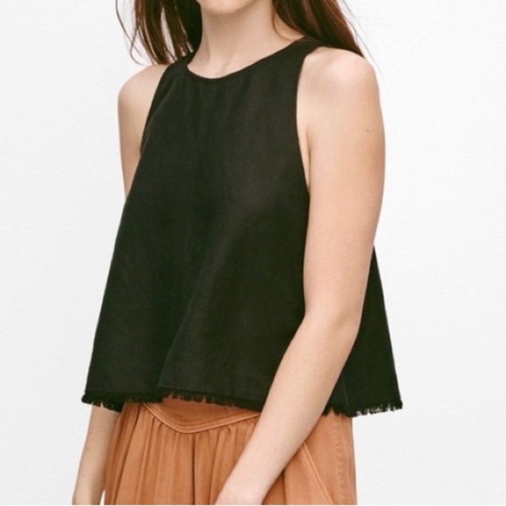 Wilfred Octave Linen Top